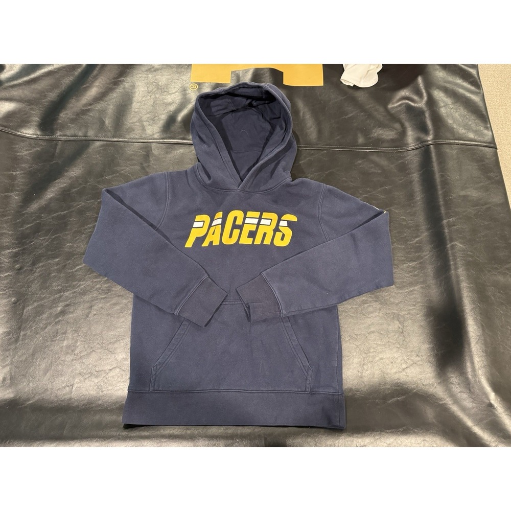 Indiana Pacers Nike Hoodie Size Youth Medium Blue Hooded Sweatshirt NBA